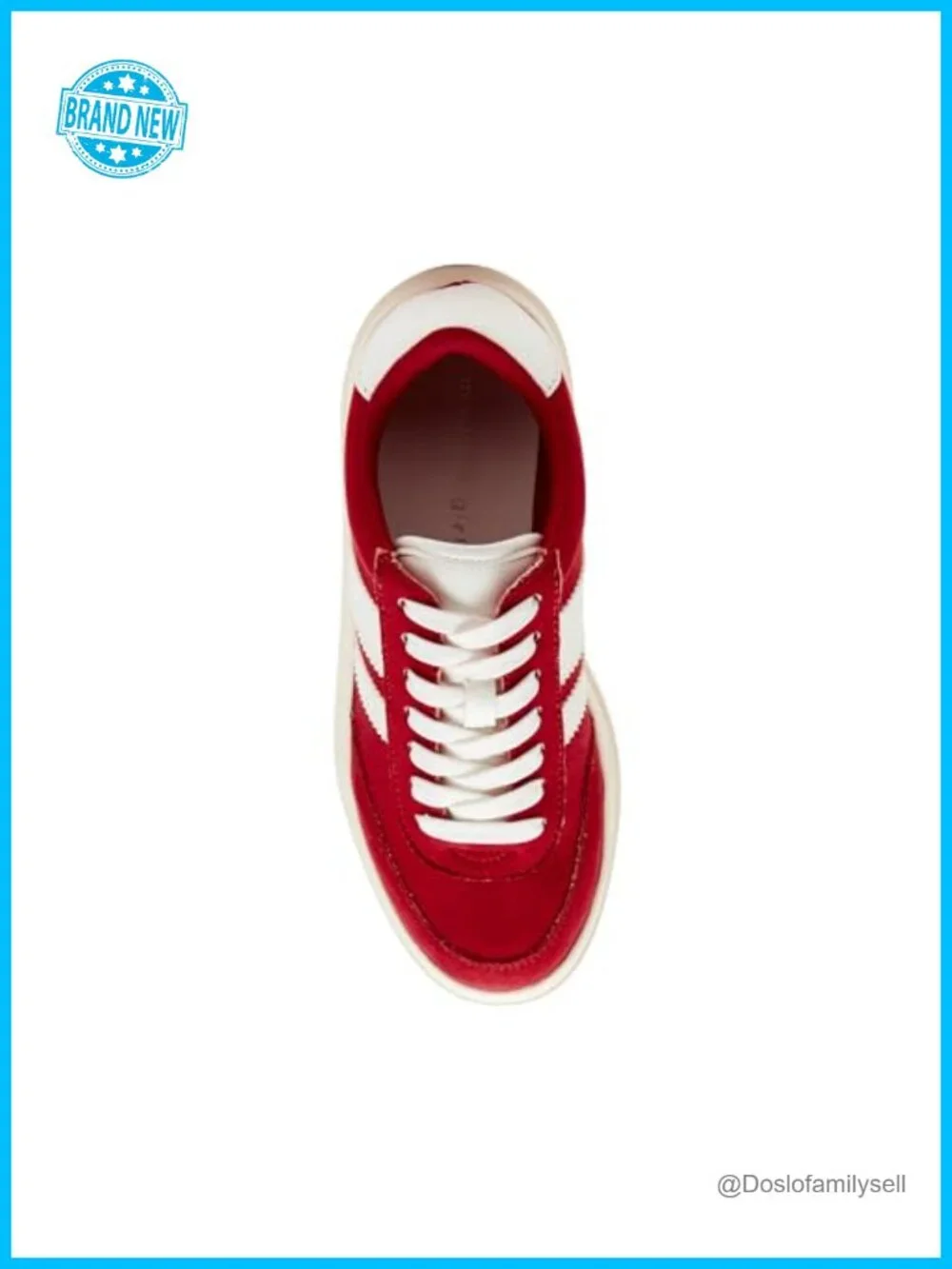 Platform Fashion Sneakers Lace-Up Cushioned Comfort Casual Streetwear Shoes